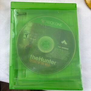 The Hunter Call of the Wild X Box One Video Game Deer Untested Good Condition